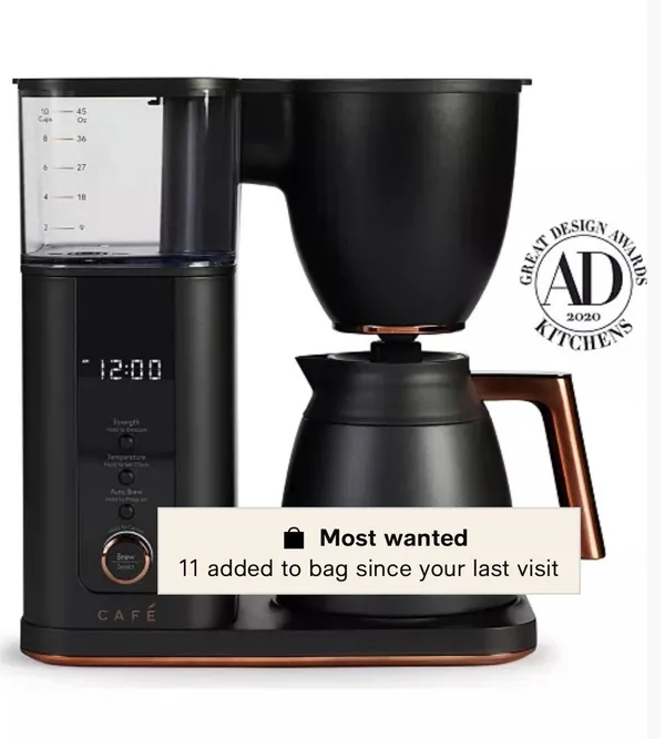 Specialty Drip Coffee Maker with Thermal Carafe on Sale