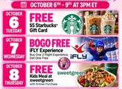 Verizon FREEBIES Are Back October 6-9