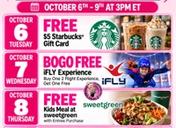 Verizon FREEBIES Are Back October 6-9