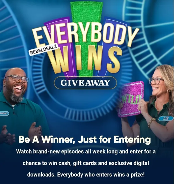 Wheel of Fortune Everybody Wins Giveaway: 17 Winners, Prize for Every Entry