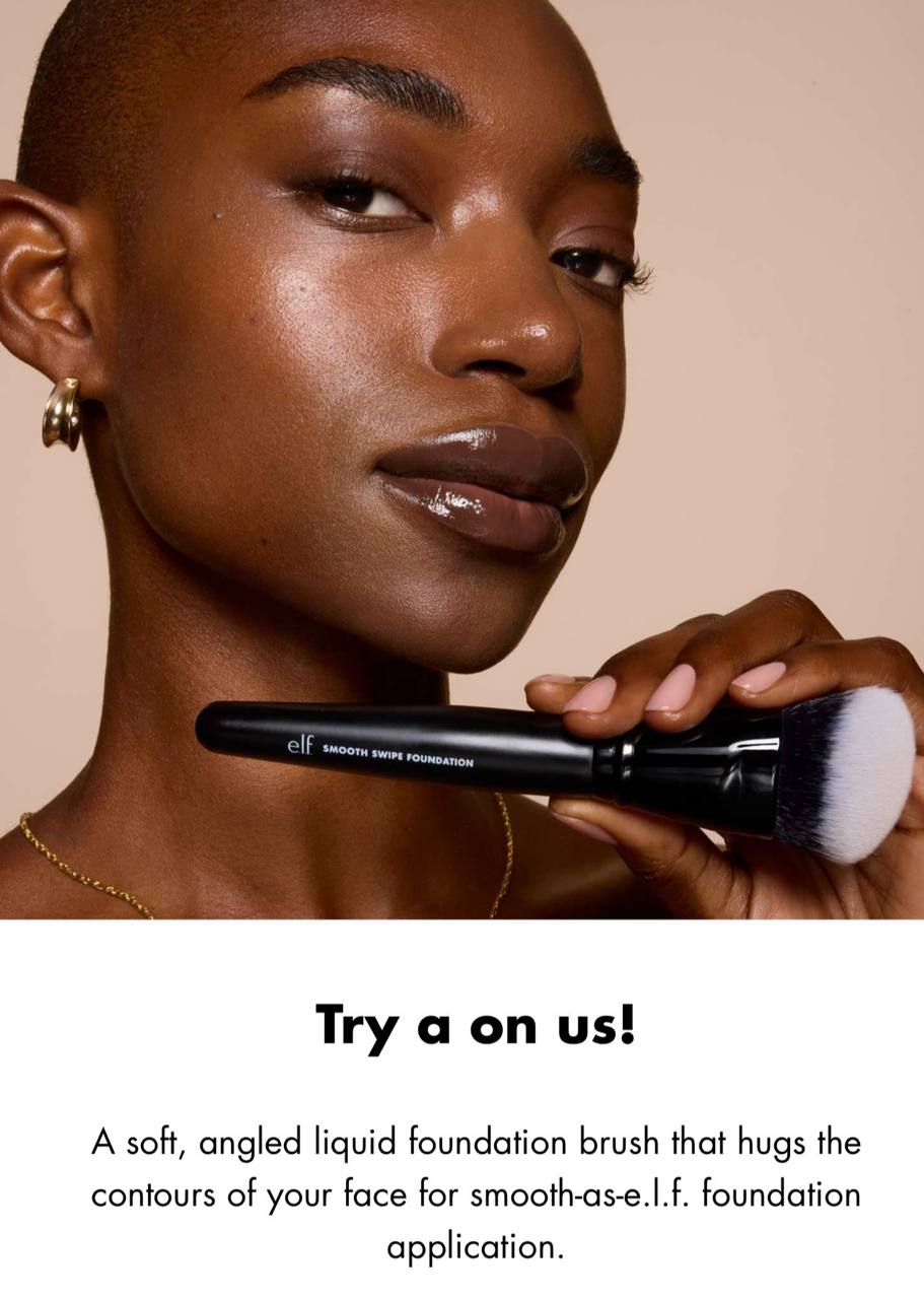 Free e.l.f. Smooth Swipe Foundation Brush Sample