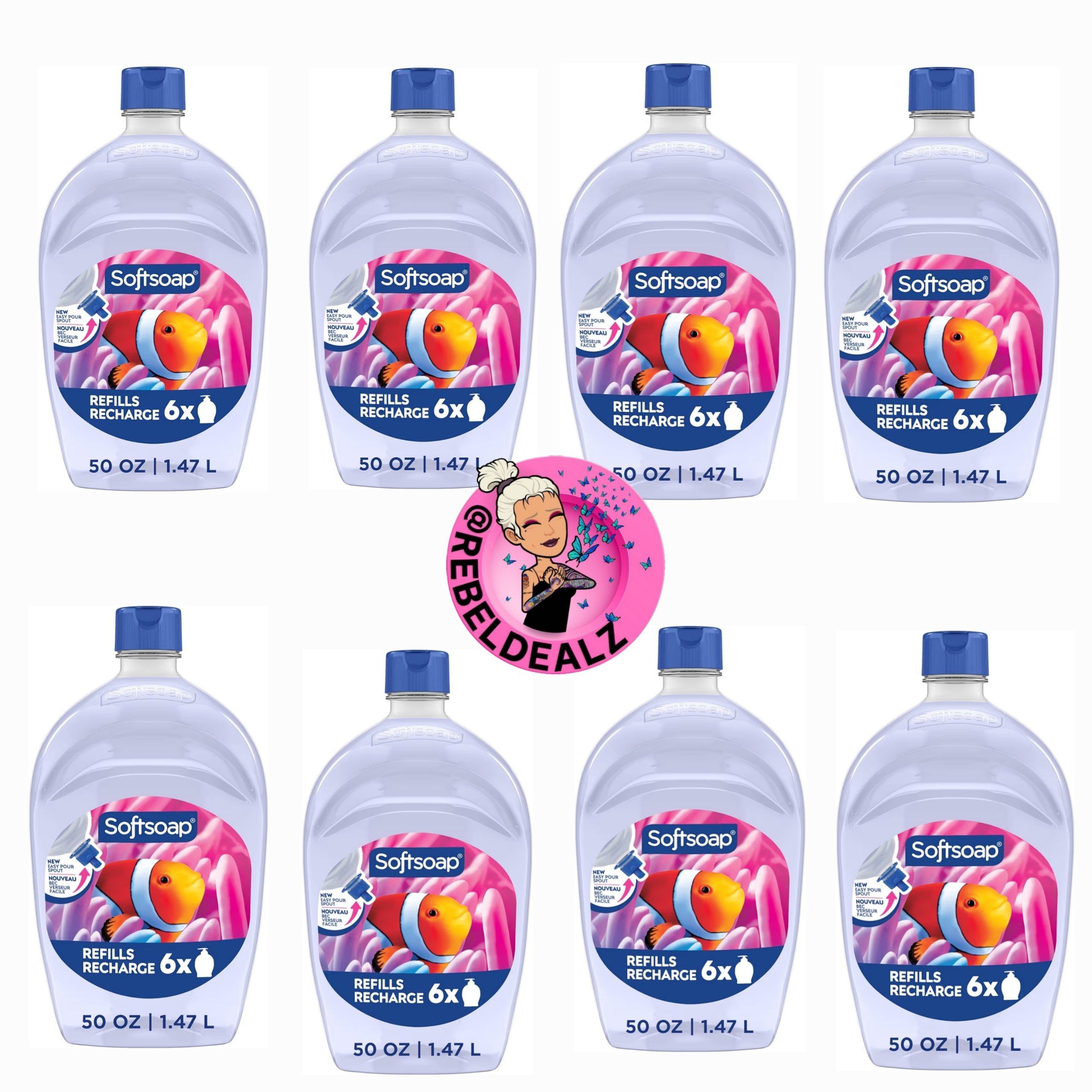 Softsoap Aquarium Liquid Hand Soap Refill 1.47L on Sale