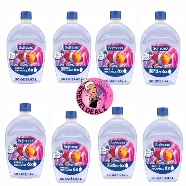 Softsoap Aquarium Liquid Hand Soap Refill 1.47L on Sale