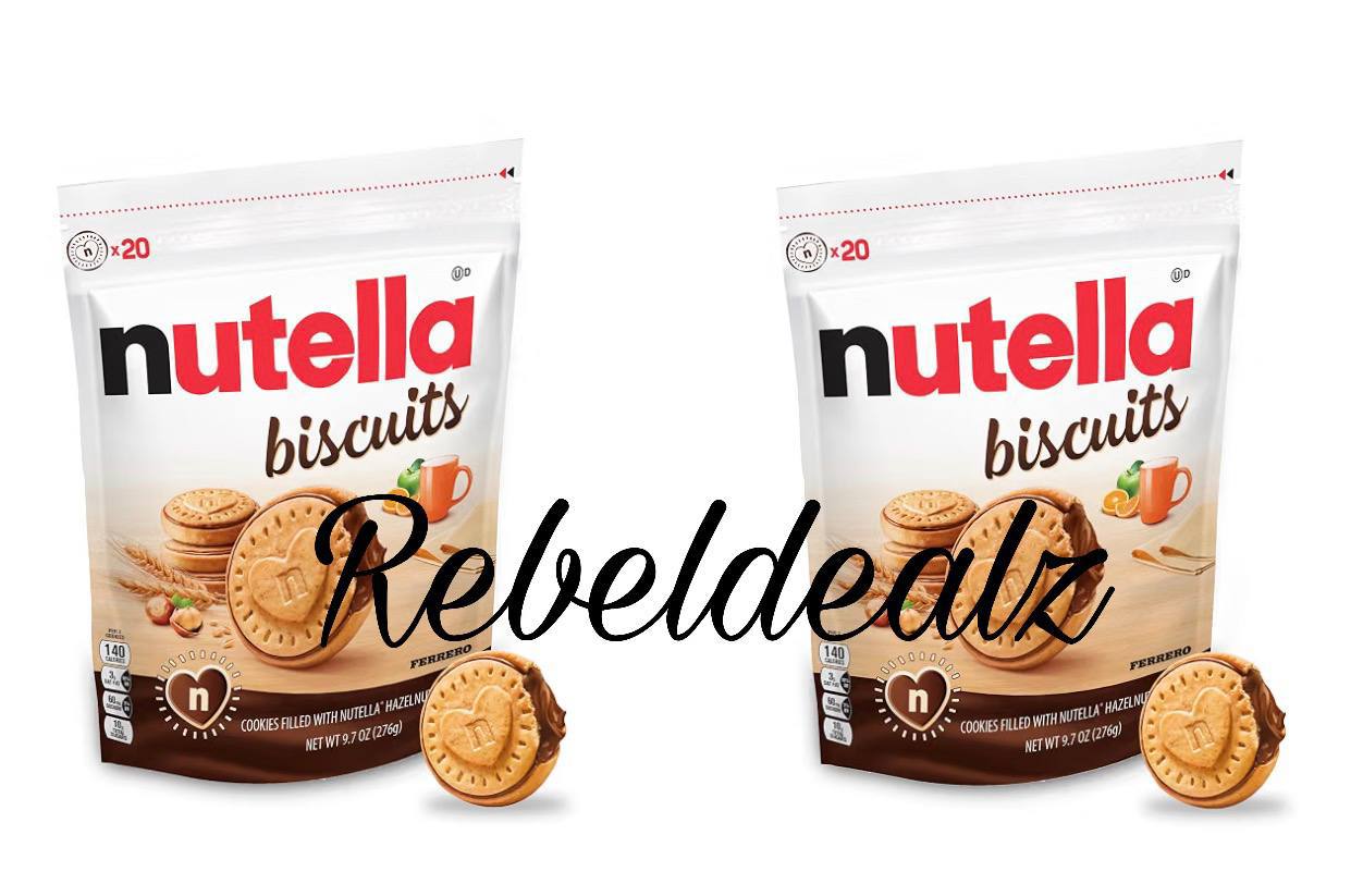 Nutella Biscuits 9.7 oz Packs, Add 2 for the Deal Price