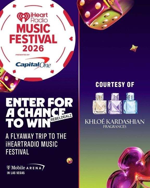 iHeartRadio Fragrances Sweepstakes: Win a Flyaway Trip