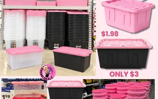 New Pink Storage at Lowe’s Starting at Just $1