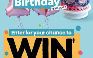 Caron Cakes 10th Birthday Sweepstakes: Grand Prize and Gift Cards