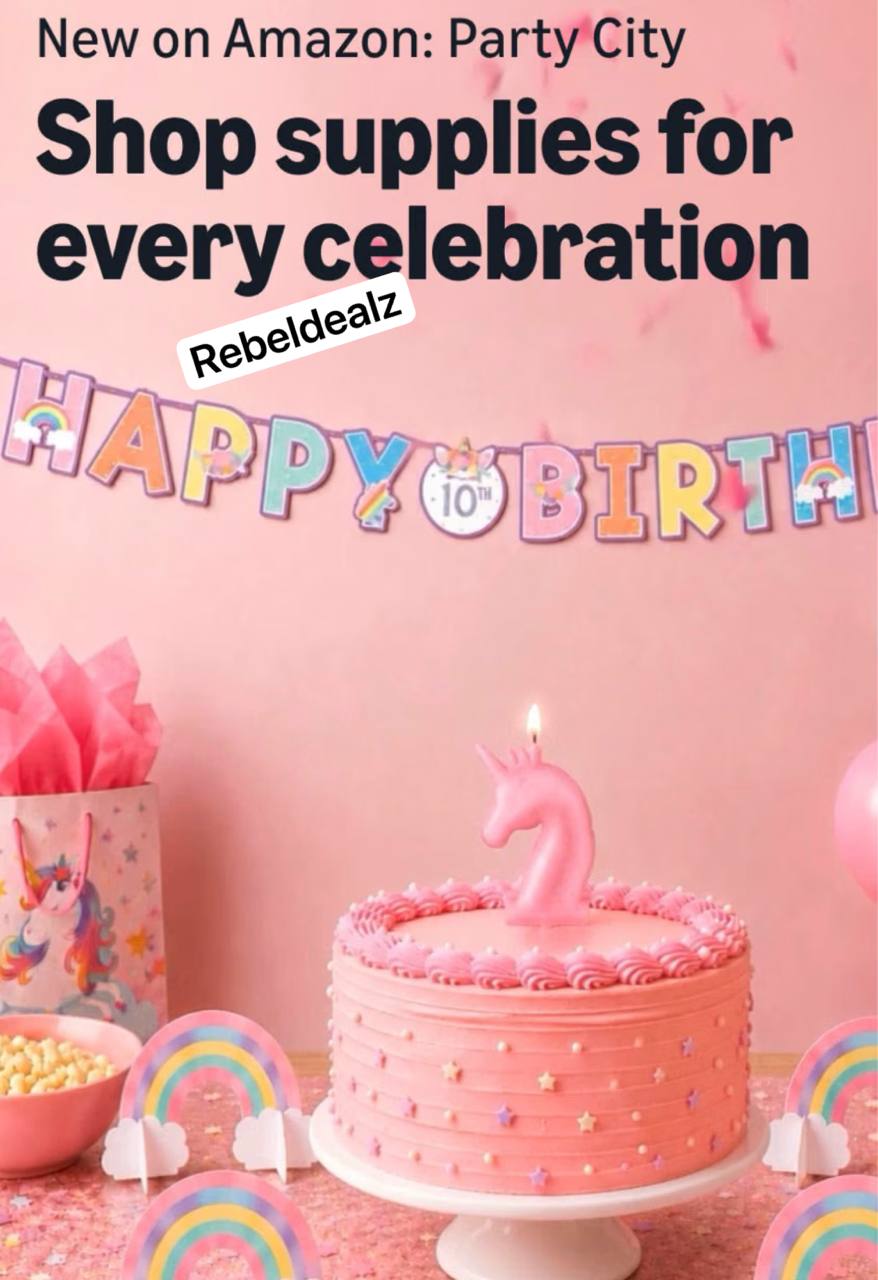 Party City Supplies Now Available on Amazon
