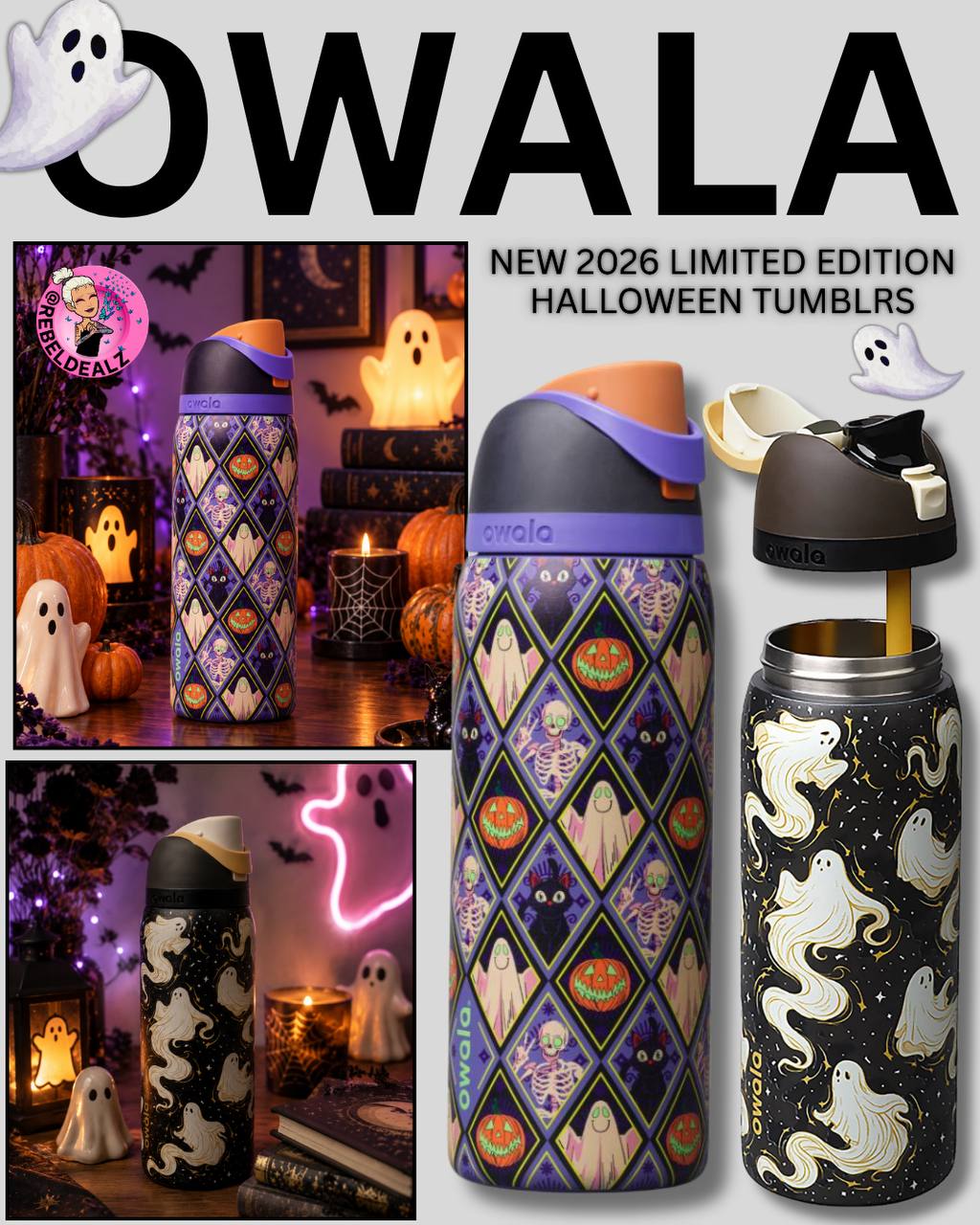 Two New Spooky Owala Bottles Just Dropped