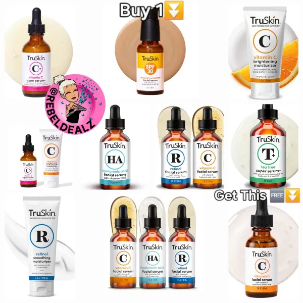 Free TruSkin Vitamin C Serum with Any TruSkin Purchase