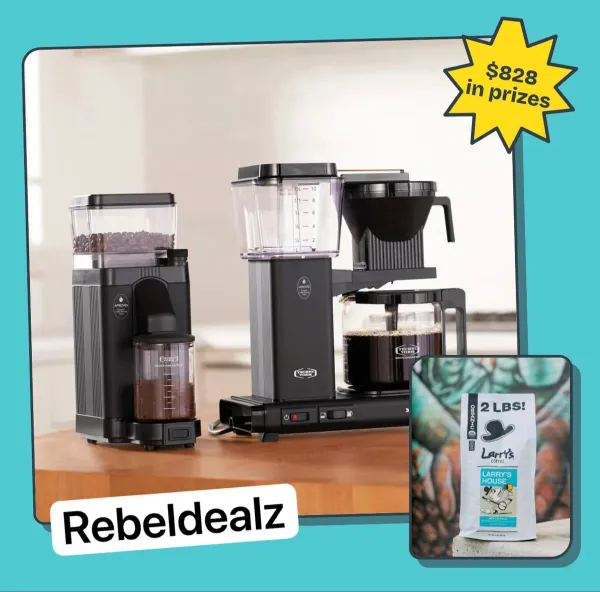 Win a Moccamaster Brew System from Larry's Coffee