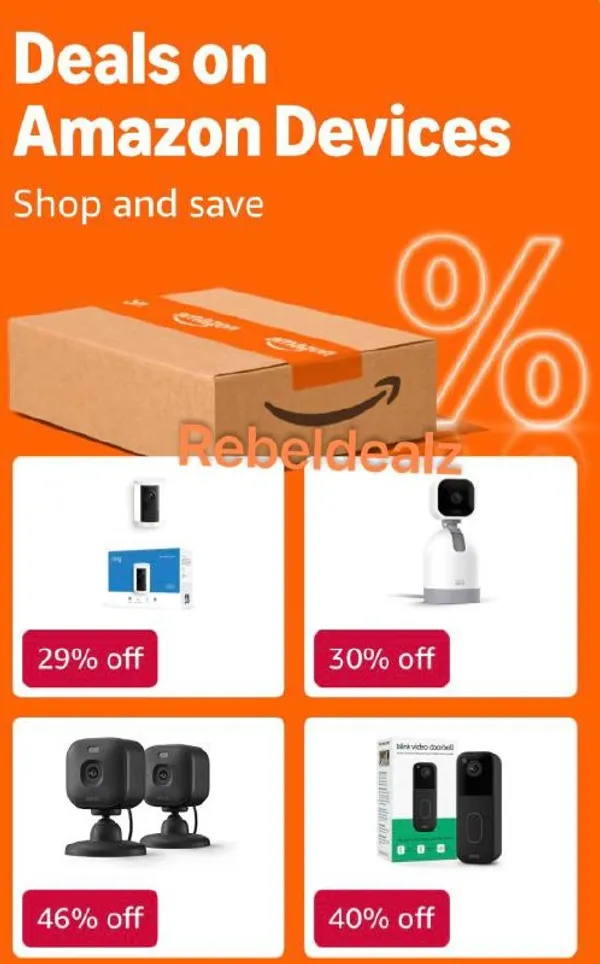 Amazon Device Markdowns: Up to 69% Off Cameras and Doorbells