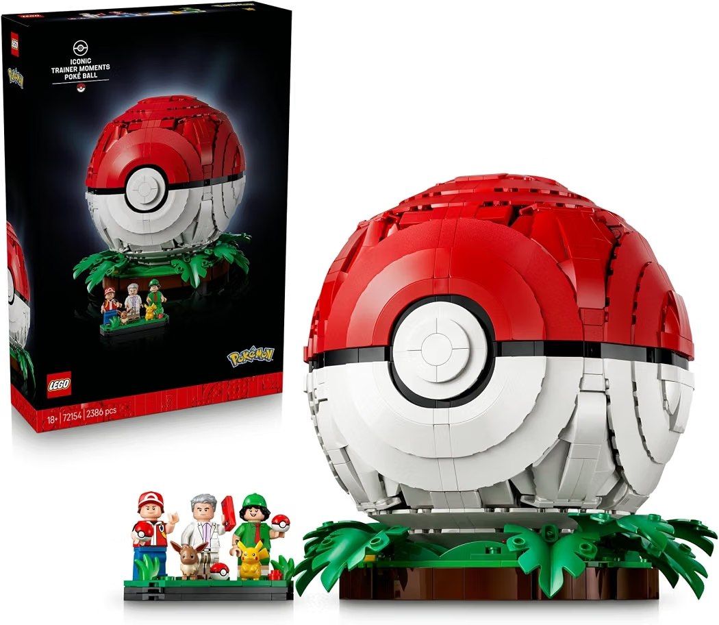 LEGO Pokémon Iconic Trainer Moments Poké Ball Preorder