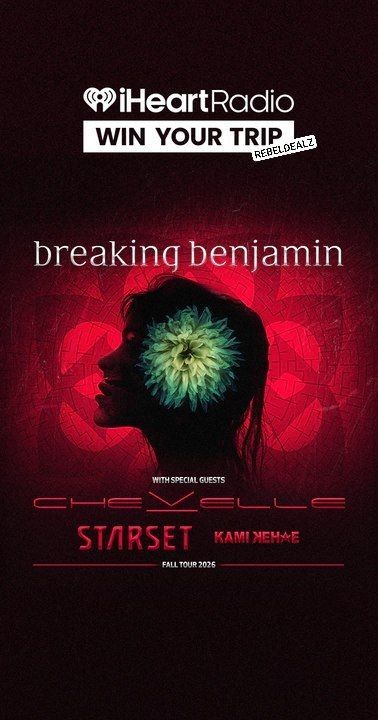iHeartRadio “Breaking Benjamin” Sweepstakes