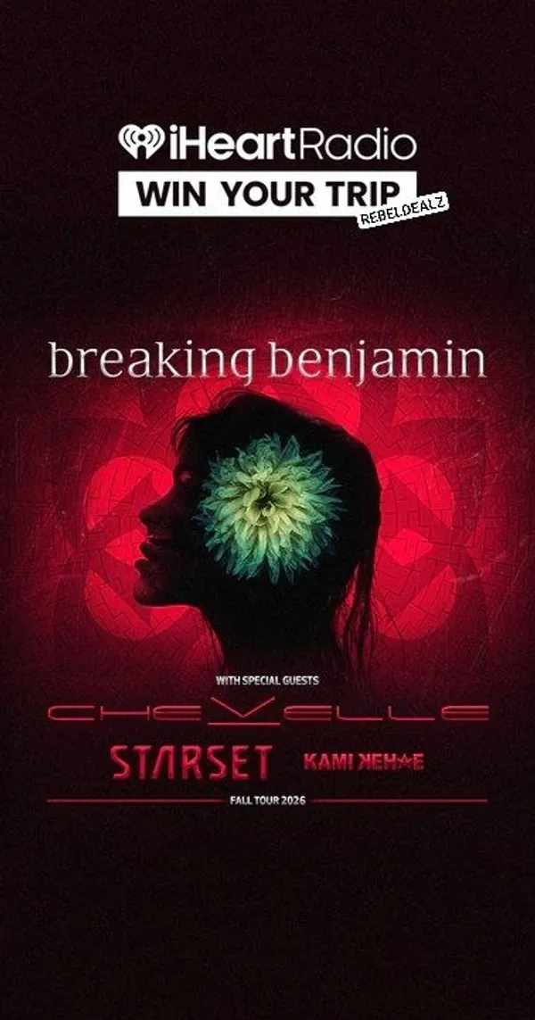 iHeartRadio “Breaking Benjamin” Sweepstakes
