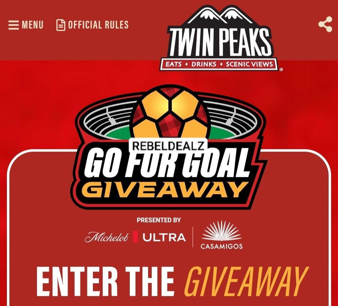 Twin Peaks Restaurants 'Go for Goal' Sweepstakes - Win Big!