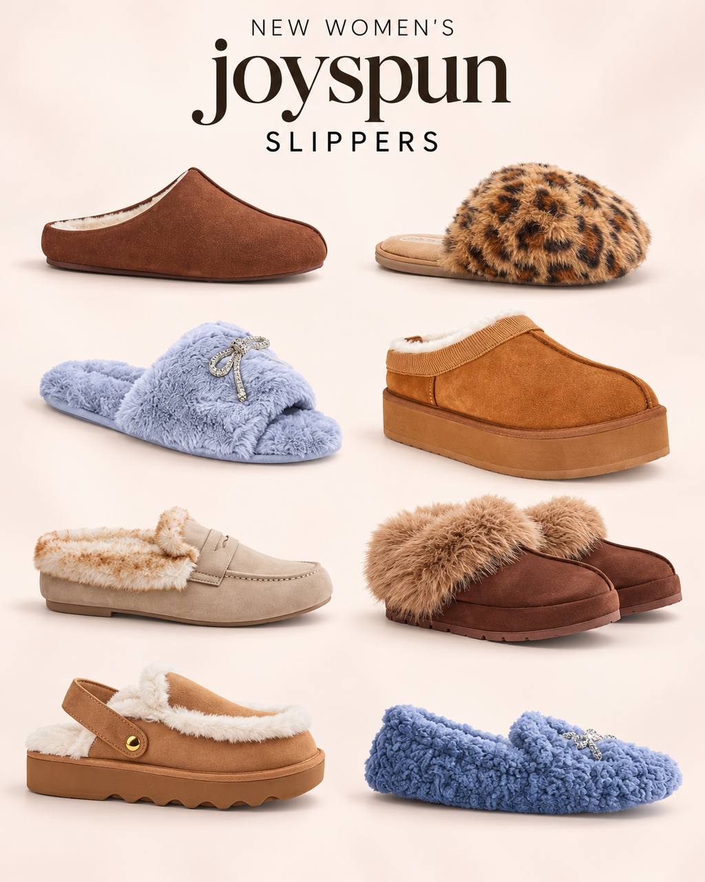 New Joyspun Women's Slippers at Walmart