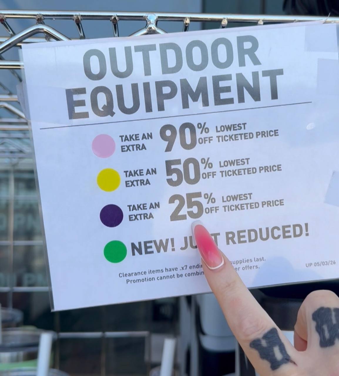 Massive In-Store Dot Clearance Sale at DSG