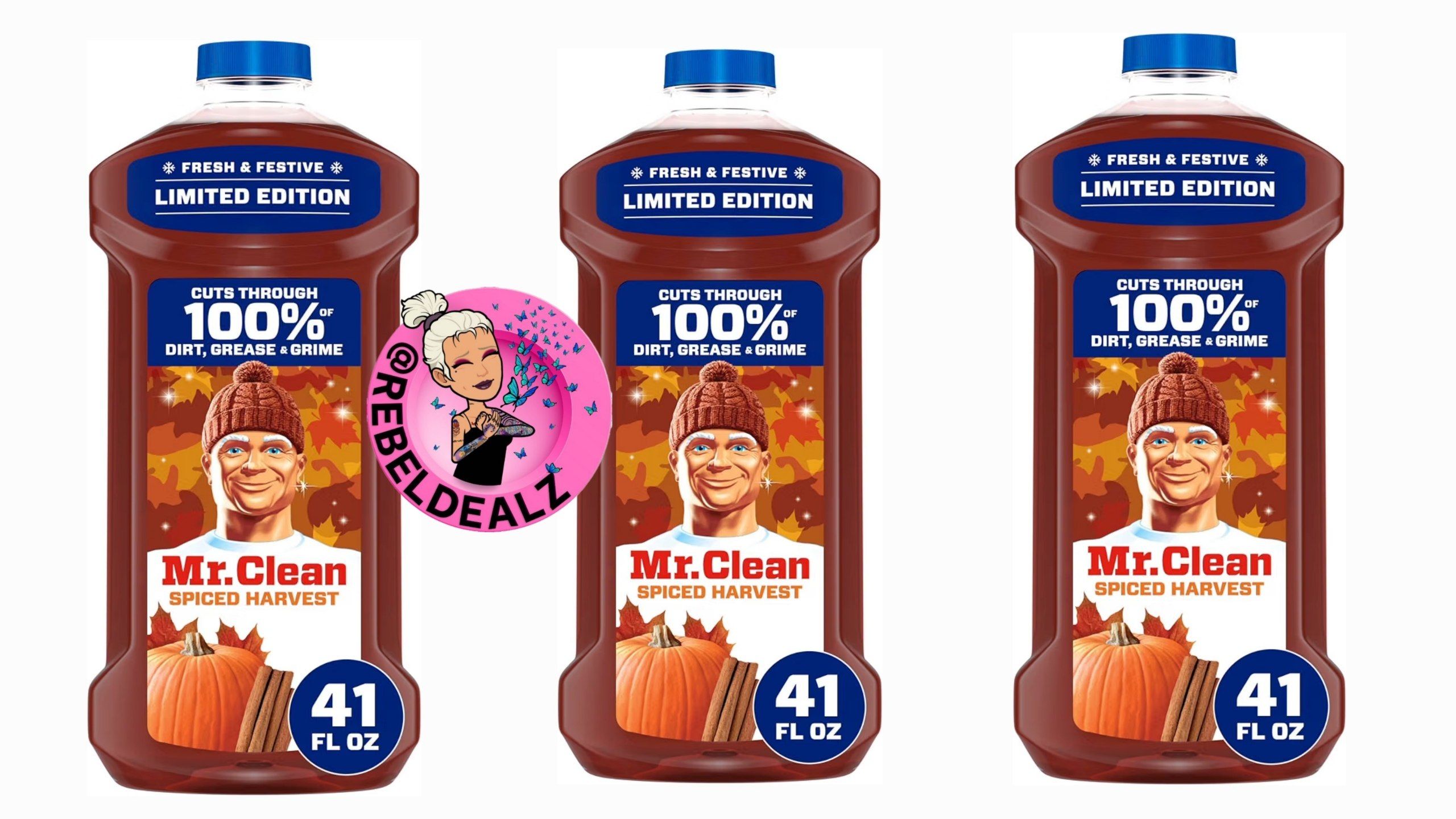 Mr. Clean Spiced Harvest Cleaner 41oz as Low as $13.xx for 3