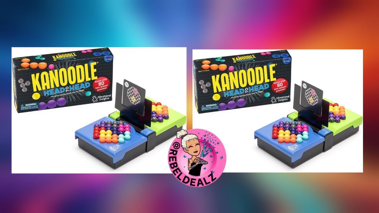 Kanoodle Head-to-Head 3D Brain Teaser Puzzles for Kids and Adults on Sale