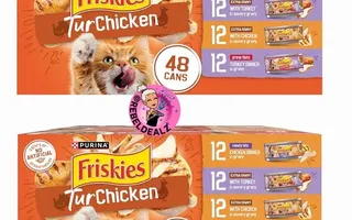Purina Friskies TurChicken Turkey and Chicken Wet Cat Food Variety Pack Deal