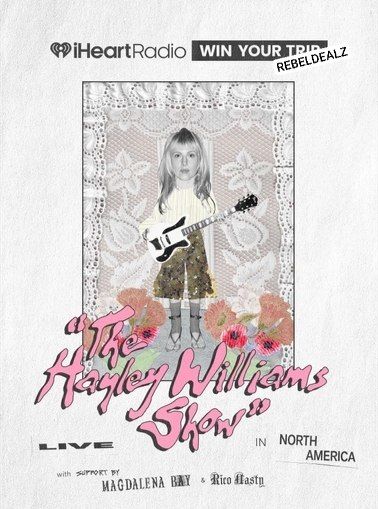 iHeartRadio Hayley Williams Show Sweepstakes: Win a Trip