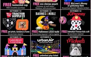 Best Freebies & Deals for October 9-11