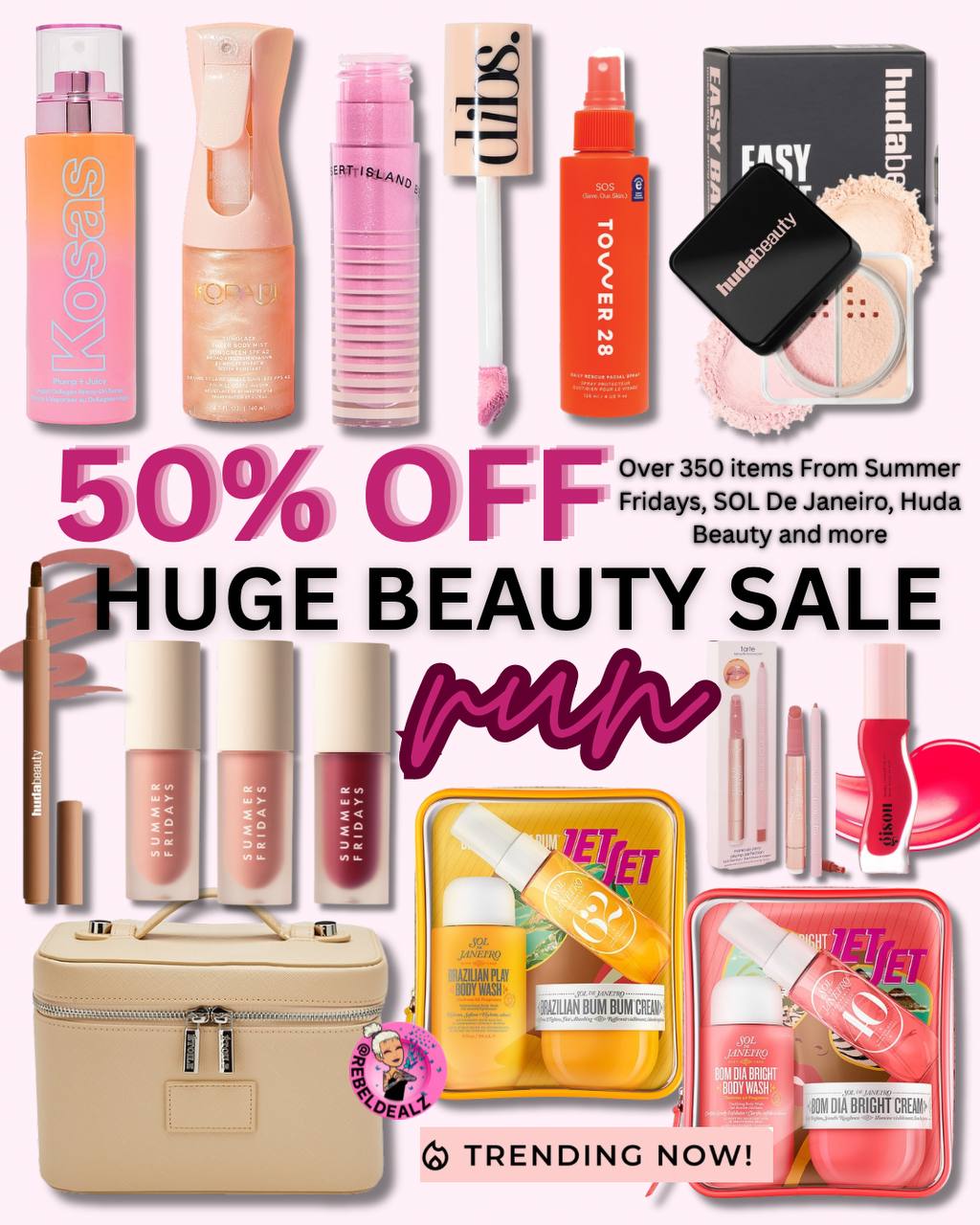 50% Off Beauty Finds + Free Shipping