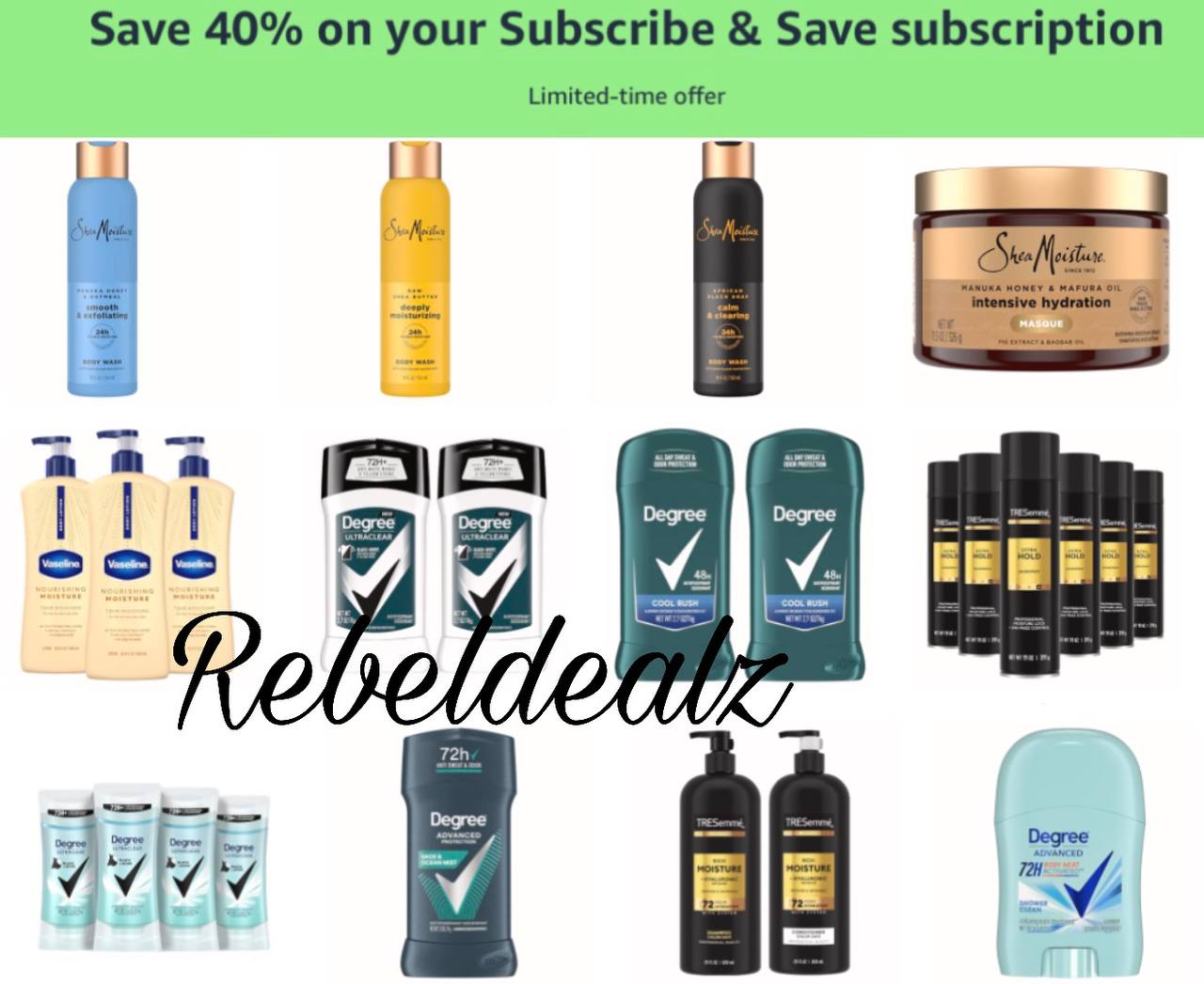 40% Off Subscribe & Save Personal Care at Amazon