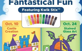 Free Kids Events at Lakeshore: Castle Fun and Stained Glass Art