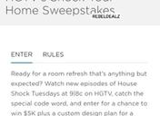 HGTV's Shock Your Home Sweepstakes: Win $5K Plus a Design Plan