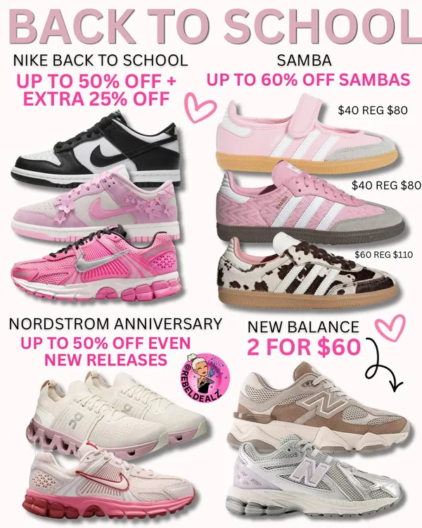 Back-to-School Sneaker Sales – New Balance, Nike, adidas, Jordan Deals