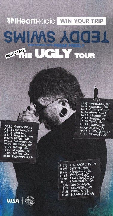 iHeartRadio Teddy Swims The UGLY Tour Sweepstakes