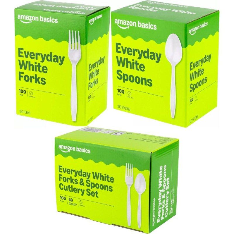 Amazon Basics Disposable Utensils Deals