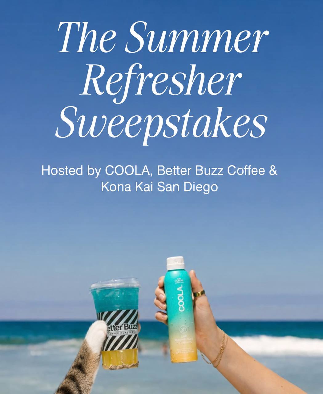 Coola Summer Refresher Sweepstakes: Win $3400 in Prizes