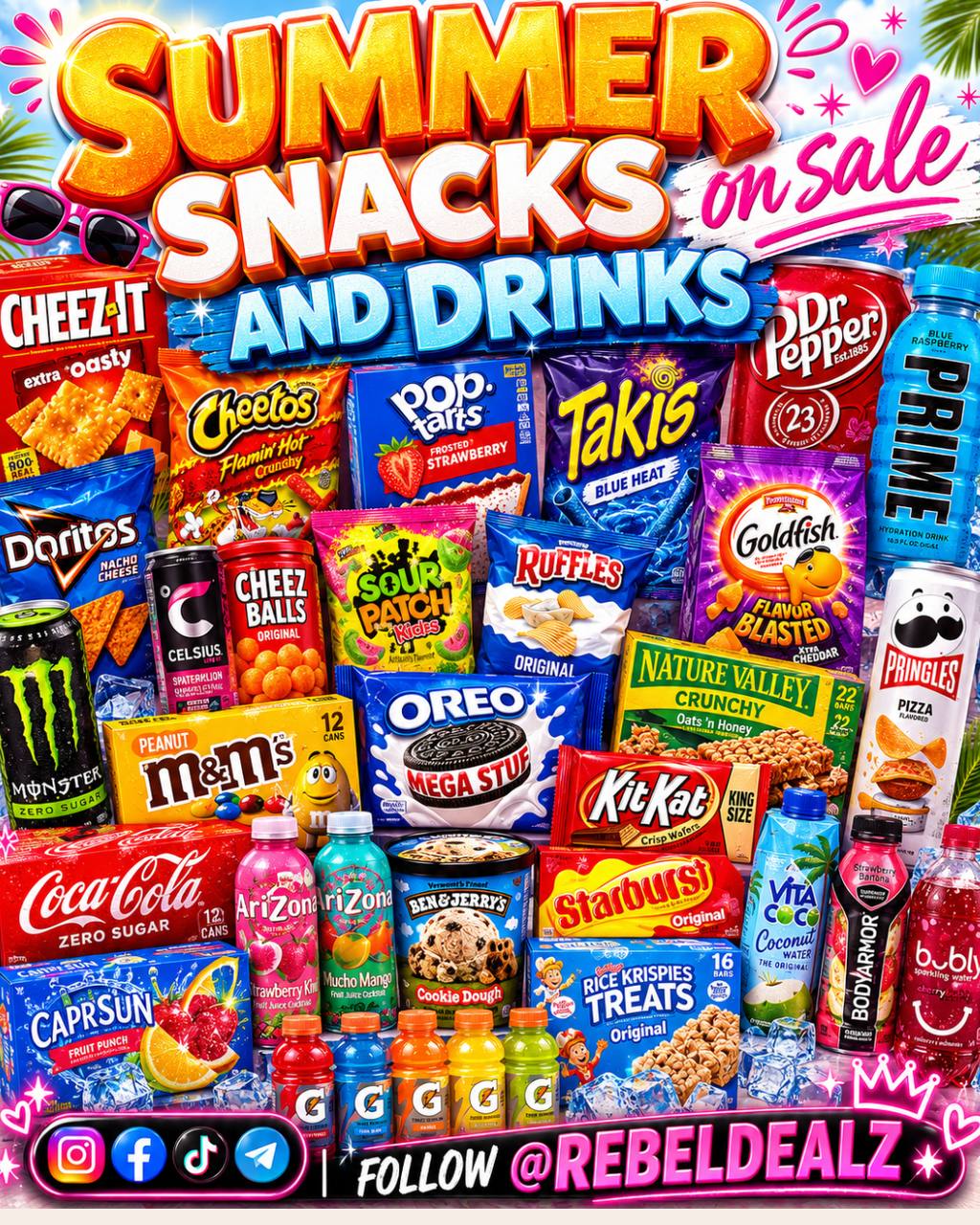 Stock Up on Snacks for Summer at a Discount