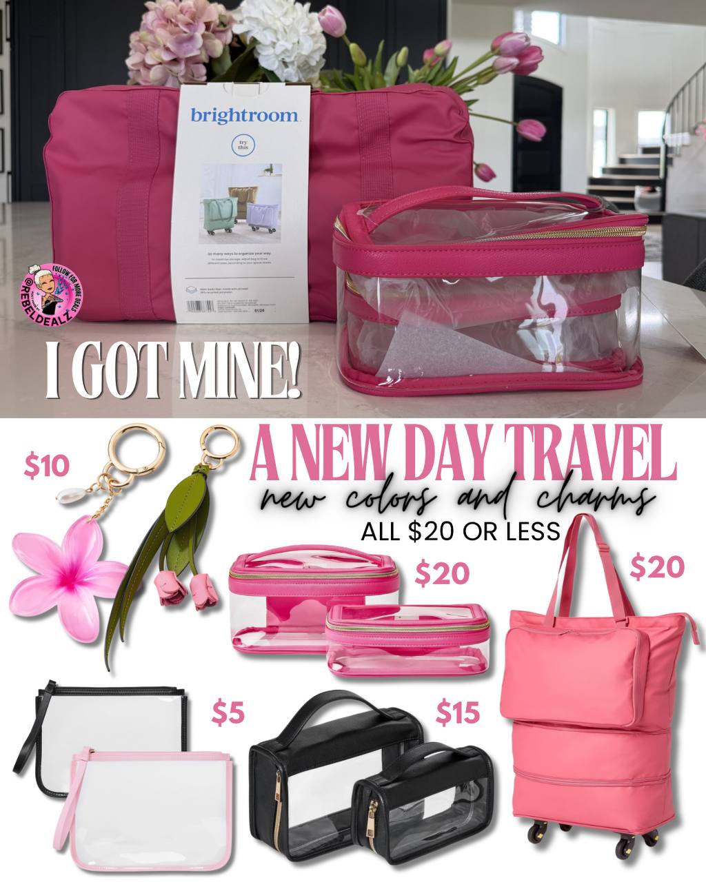 New Travel Bags and Pouches by A New Day
