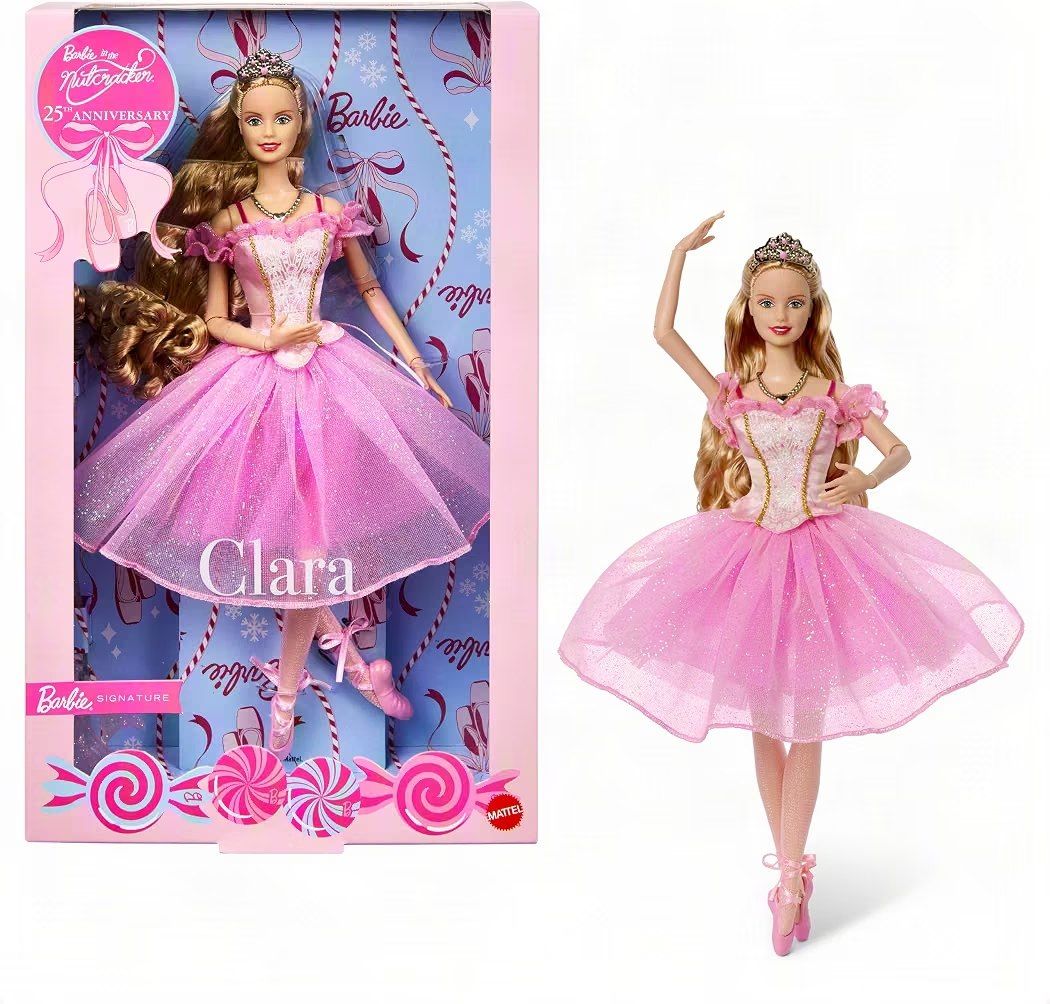 Barbie in the Nutcracker 25th Anniversary Clara Doll, $60.xx Preorder