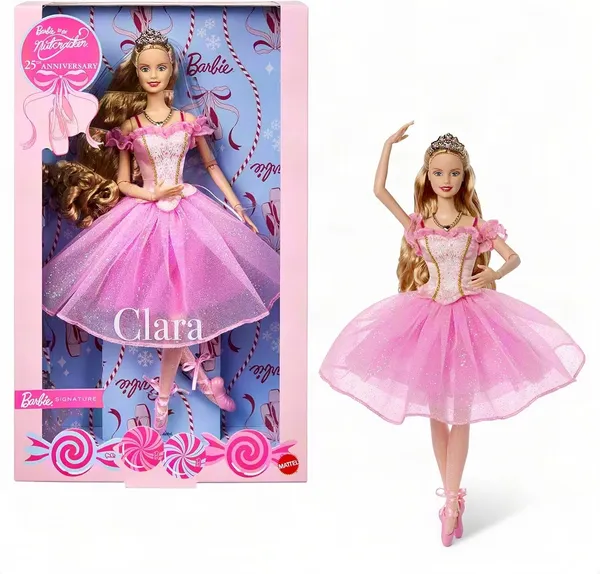Barbie in the Nutcracker 25th Anniversary Clara Doll, $60.xx Preorder