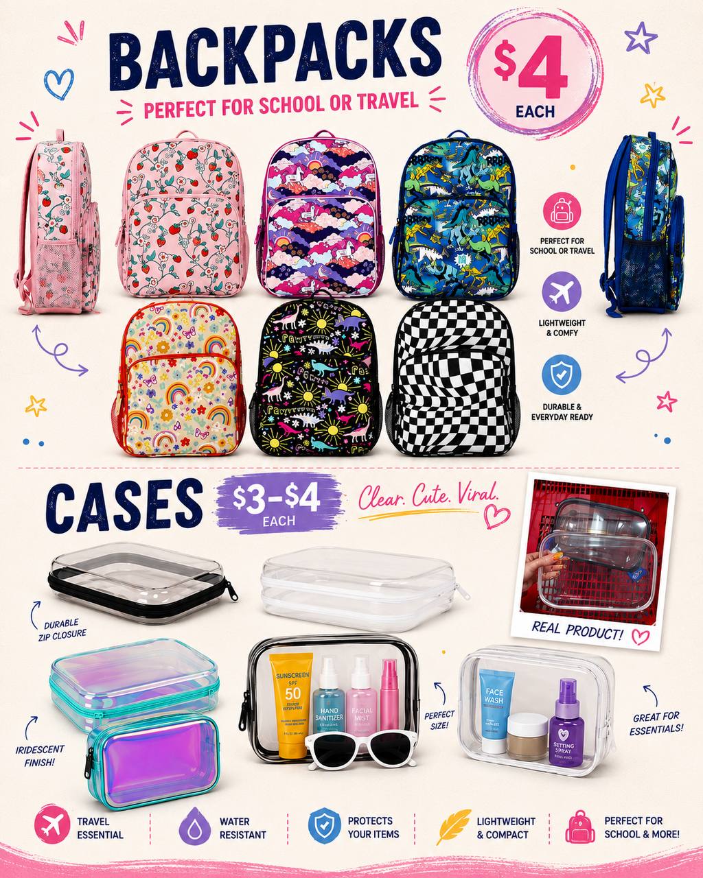 Back to School and Travel Deals