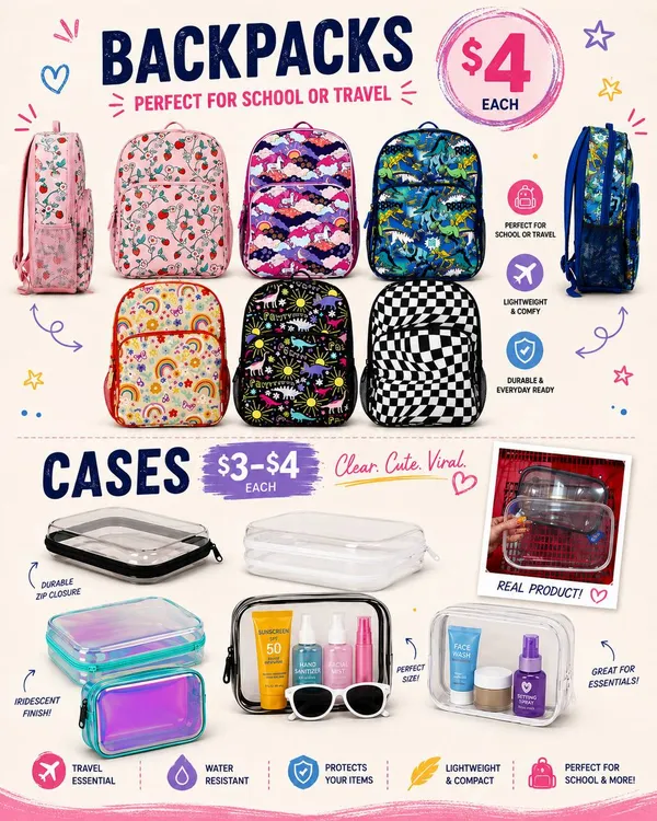 Back to School and Travel Deals