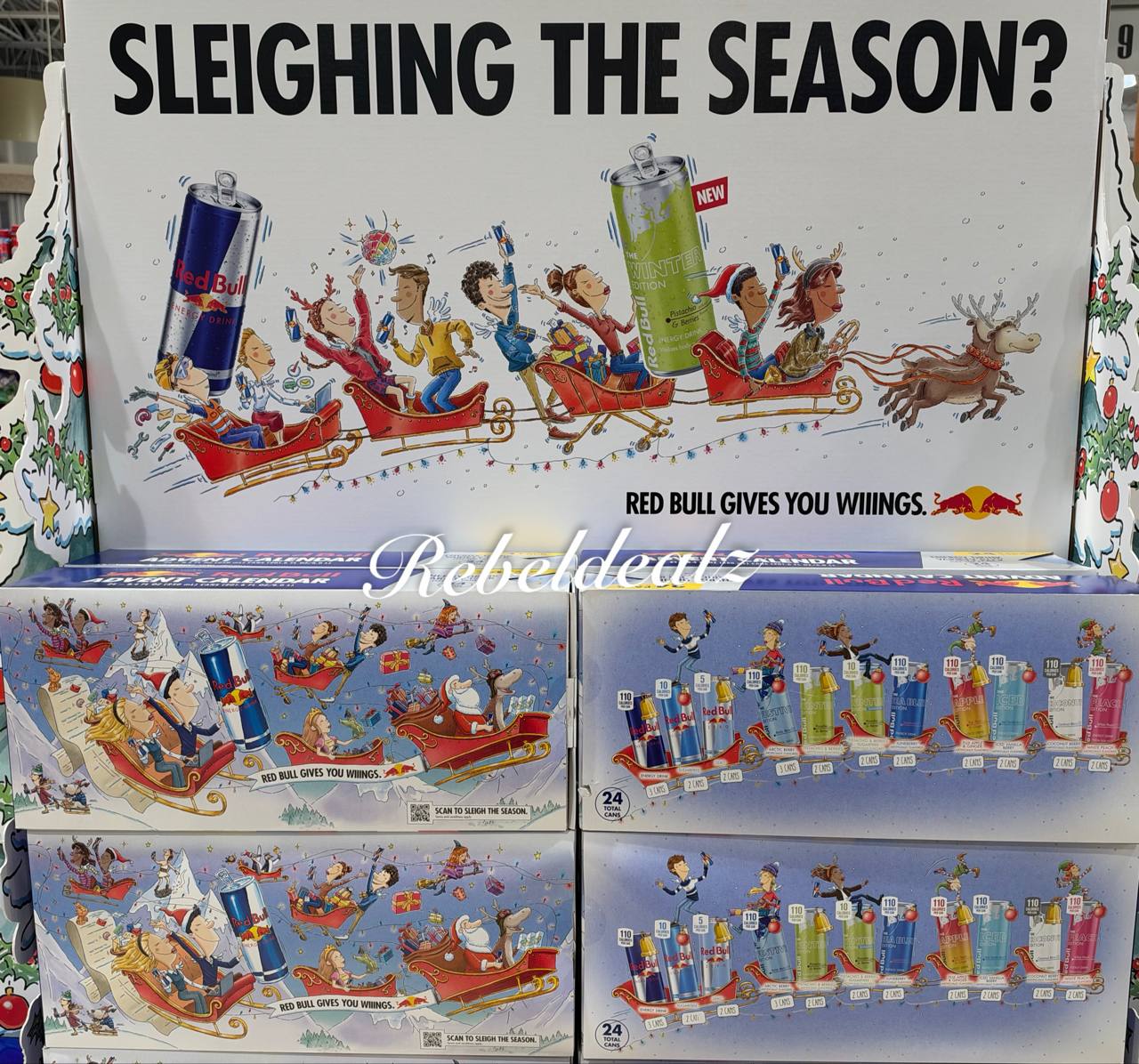 Red Bull Advent Calendar Variety Pack Restocked at Amazon