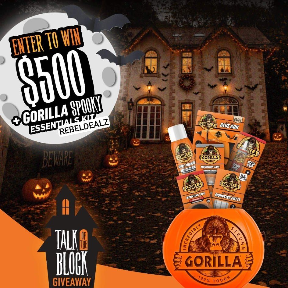 Gorilla Glue Talk of the Block Giveaway: $500 Plus Spooky Essentials Kit