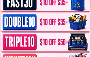 Walmart Promo Codes: Save Up to $20 on Grocery Orders