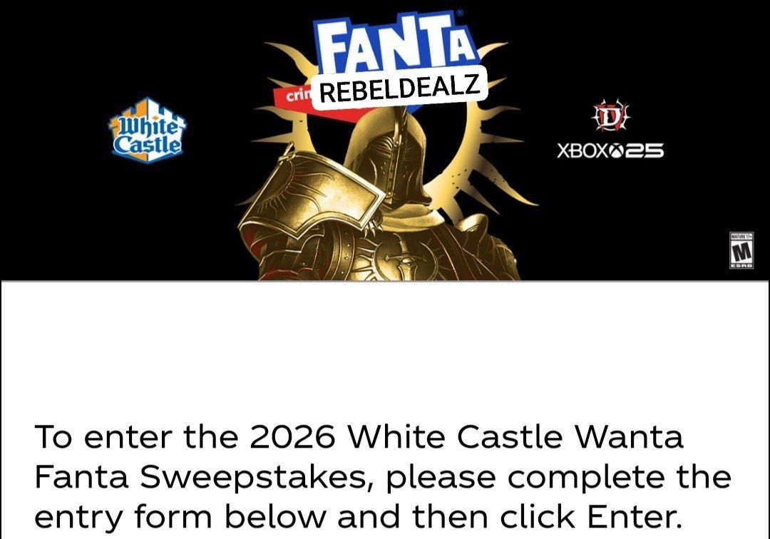 Coca-Cola White Castle 'Wanta Fanta' Sweepstakes - Win a Prize!
