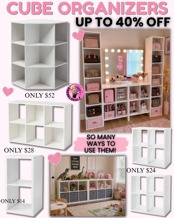 Cube Organizers Up to 40% Off - Starting at $14