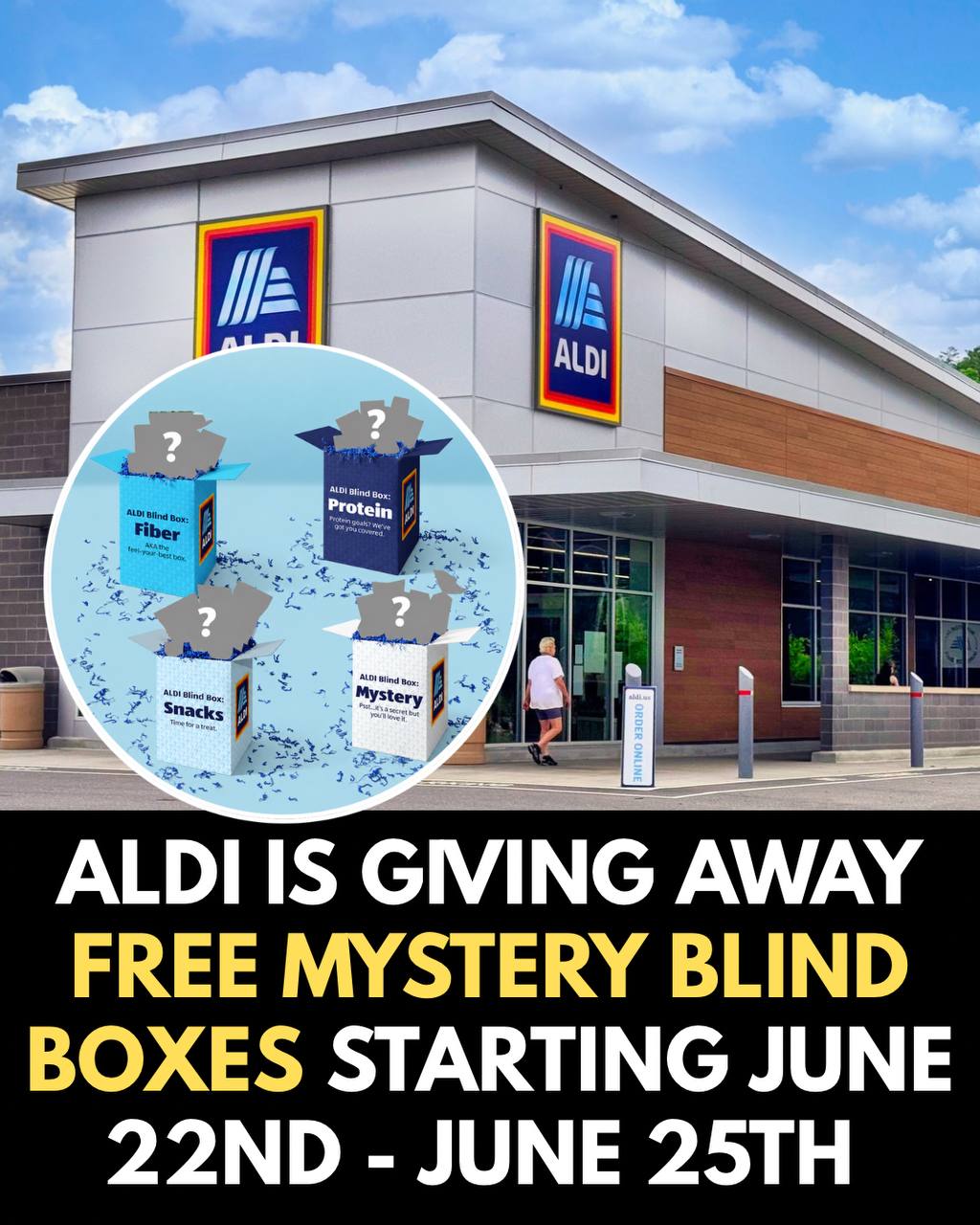 ALDI Is Dropping Limited-Edition Blind Boxes Worth $50 Starting June 22