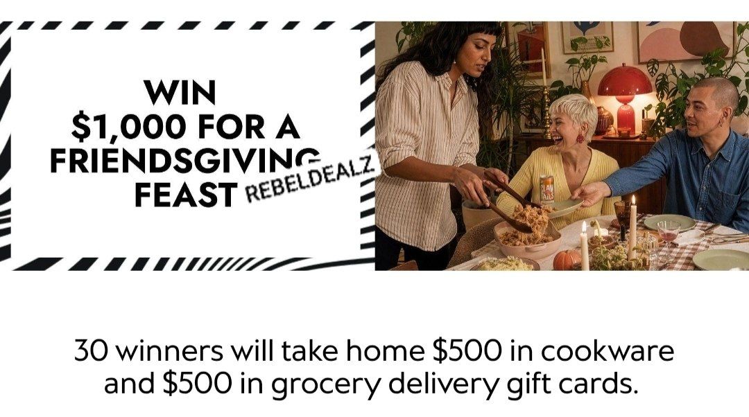 White Claw Wednesday Friendsgiving Sweepstakes: Win $1,000