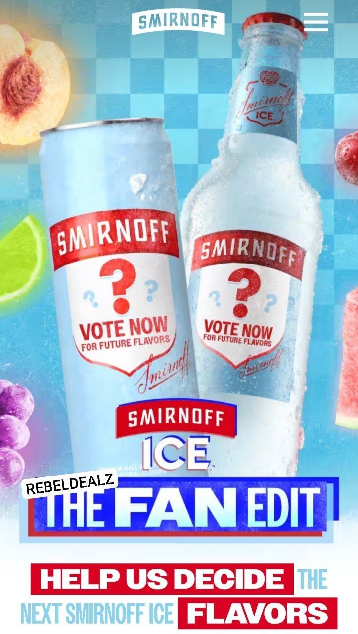 Smirnoff Ice 'The Fan Edit' Sweepstakes - Win Big!