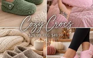 Crocs Classic Cozzzy Slippers $29.99 at Walmart